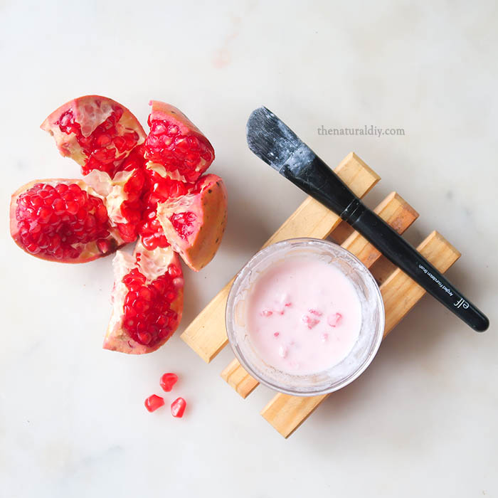 POMEGRANATE ANTI-OXIDANT FACE MASKS - The Natural DIY