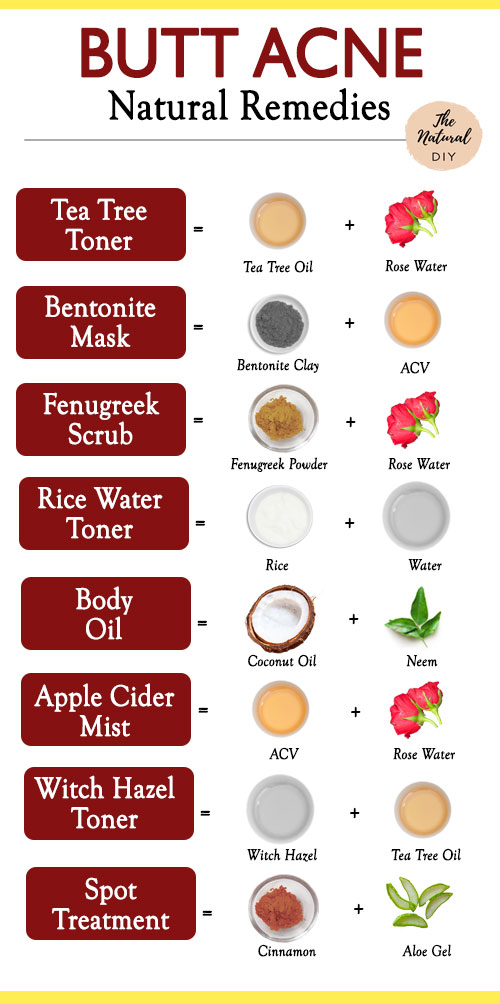 Butt Acne Remedies Get Smooth And Clear Butt The Natural Diy